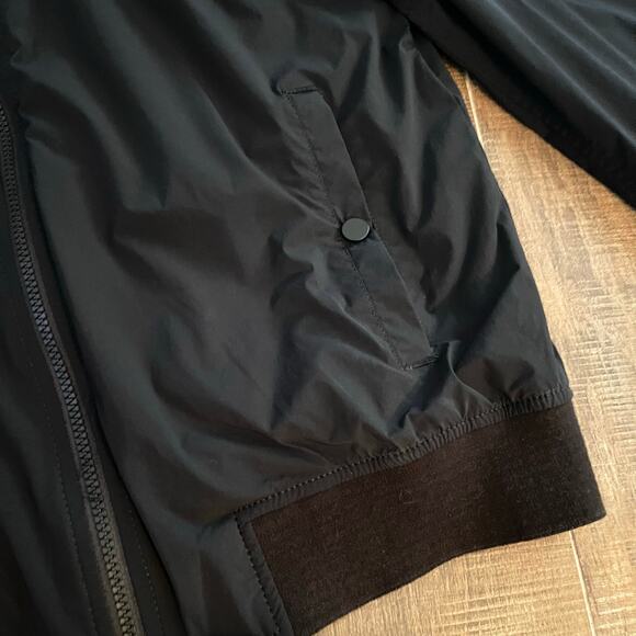 Banana Republic Motion Tech Performance Men’s Lightweight Black Jacket Size M - Picture 6 of 12